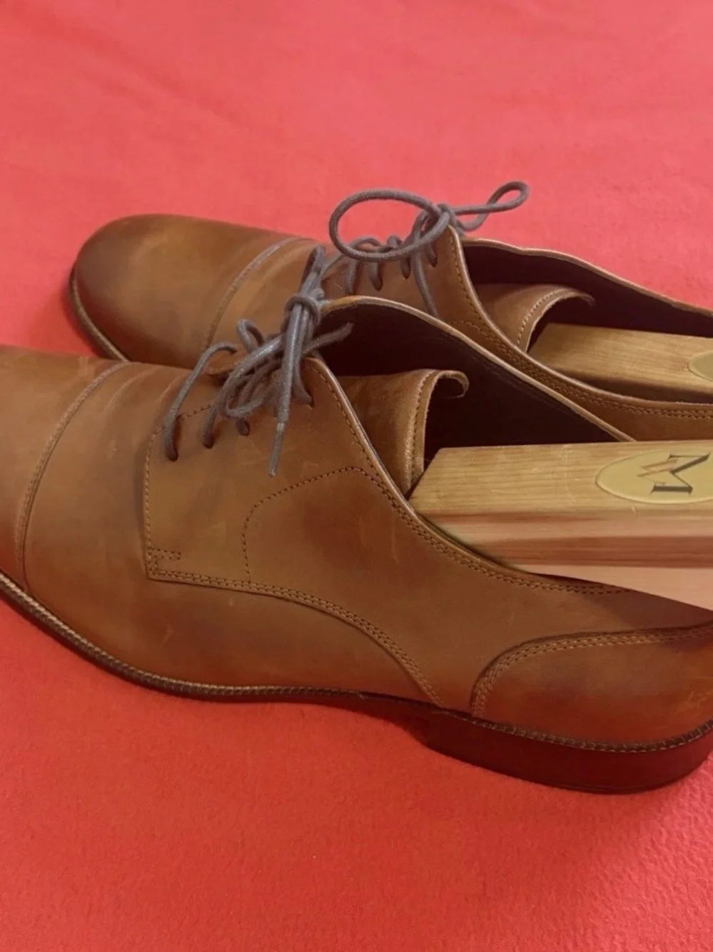 Cole Haan Zerogrand men’s oxford brown leather shoes US13 excellent condition